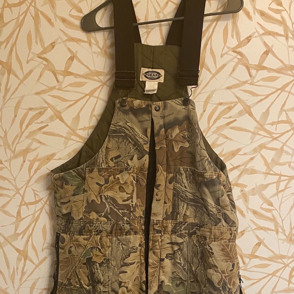 Men Insulated Camo Overall